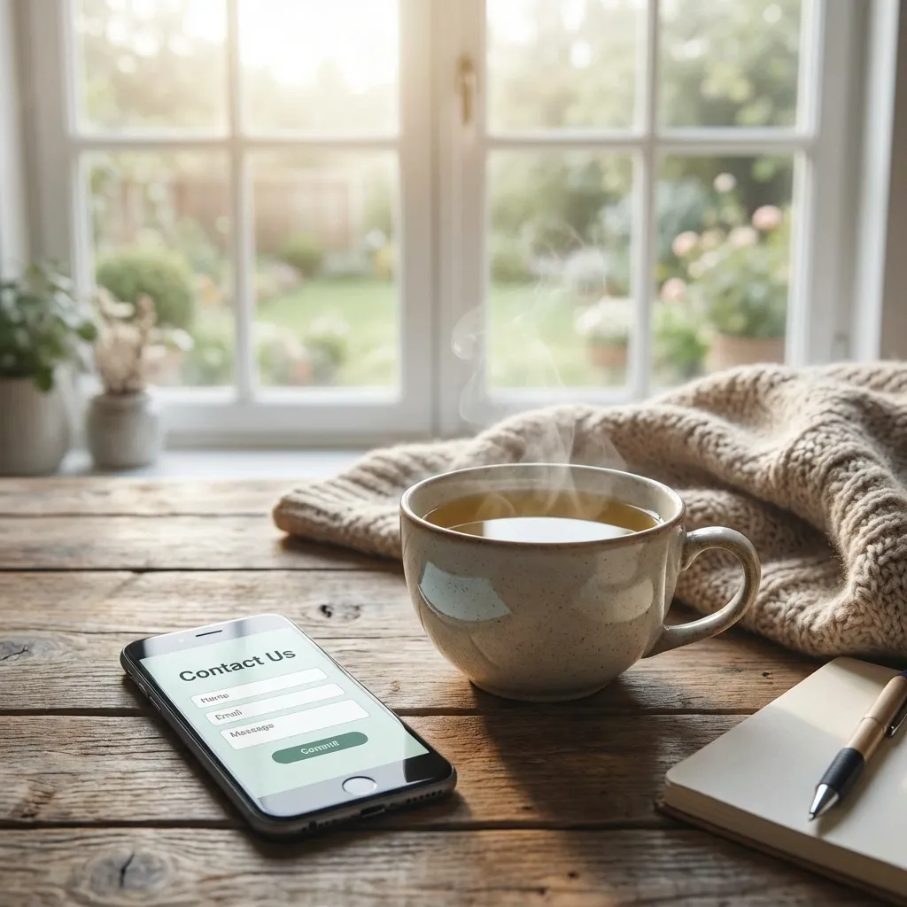 リラックスした空間